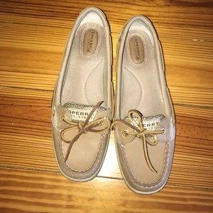 COPY - Sperry Top Sider Angelfish Gold Glitter Bo…